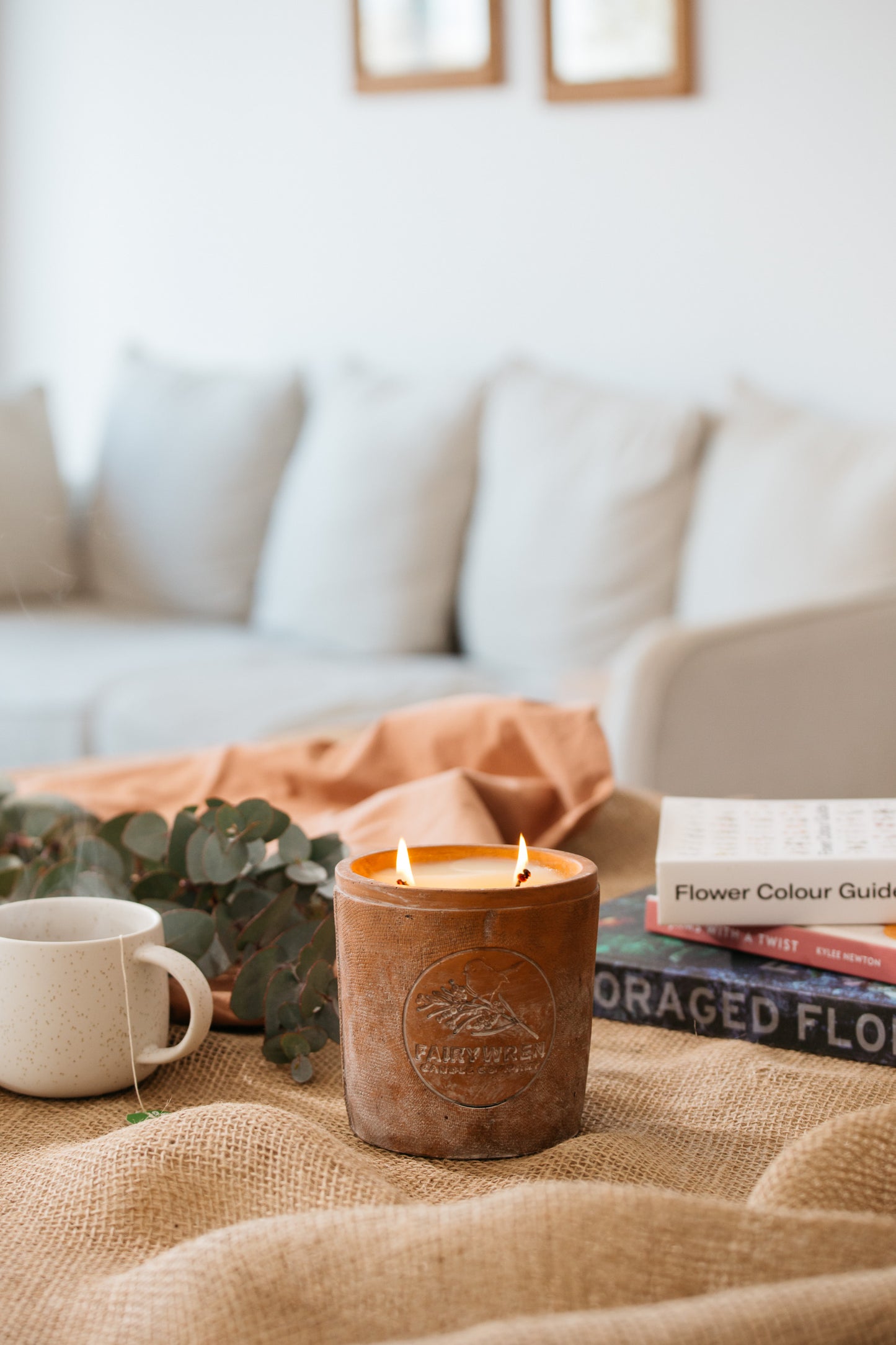 Bergamot, Citrus & Clove - Terracotta Candle