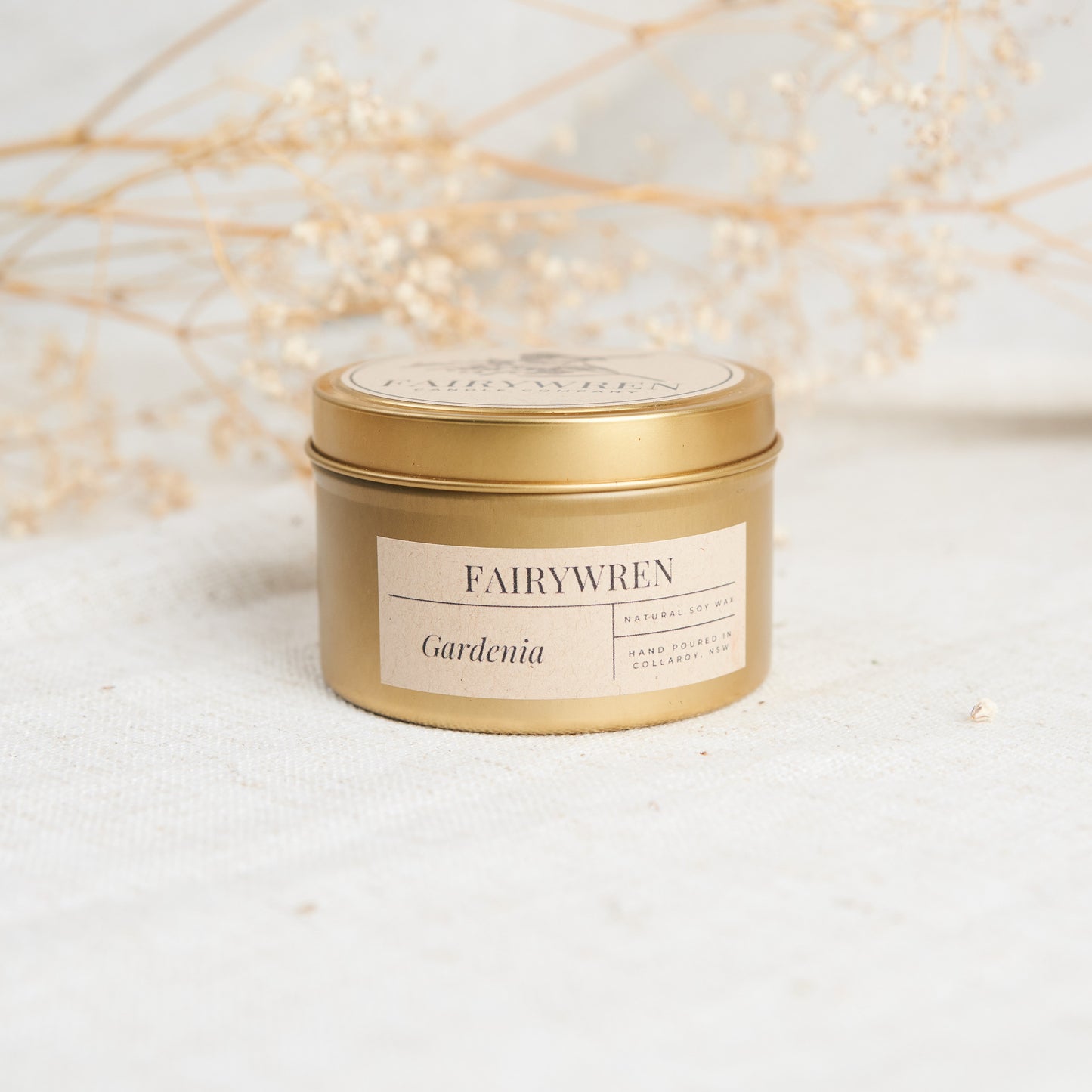 Gardenia - Travel Tin Candle