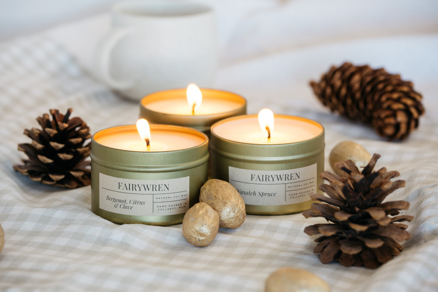 Wasatch Spruce - Travel Tin Candle