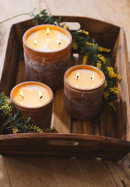 Lime & Coconut - Terracotta Candle