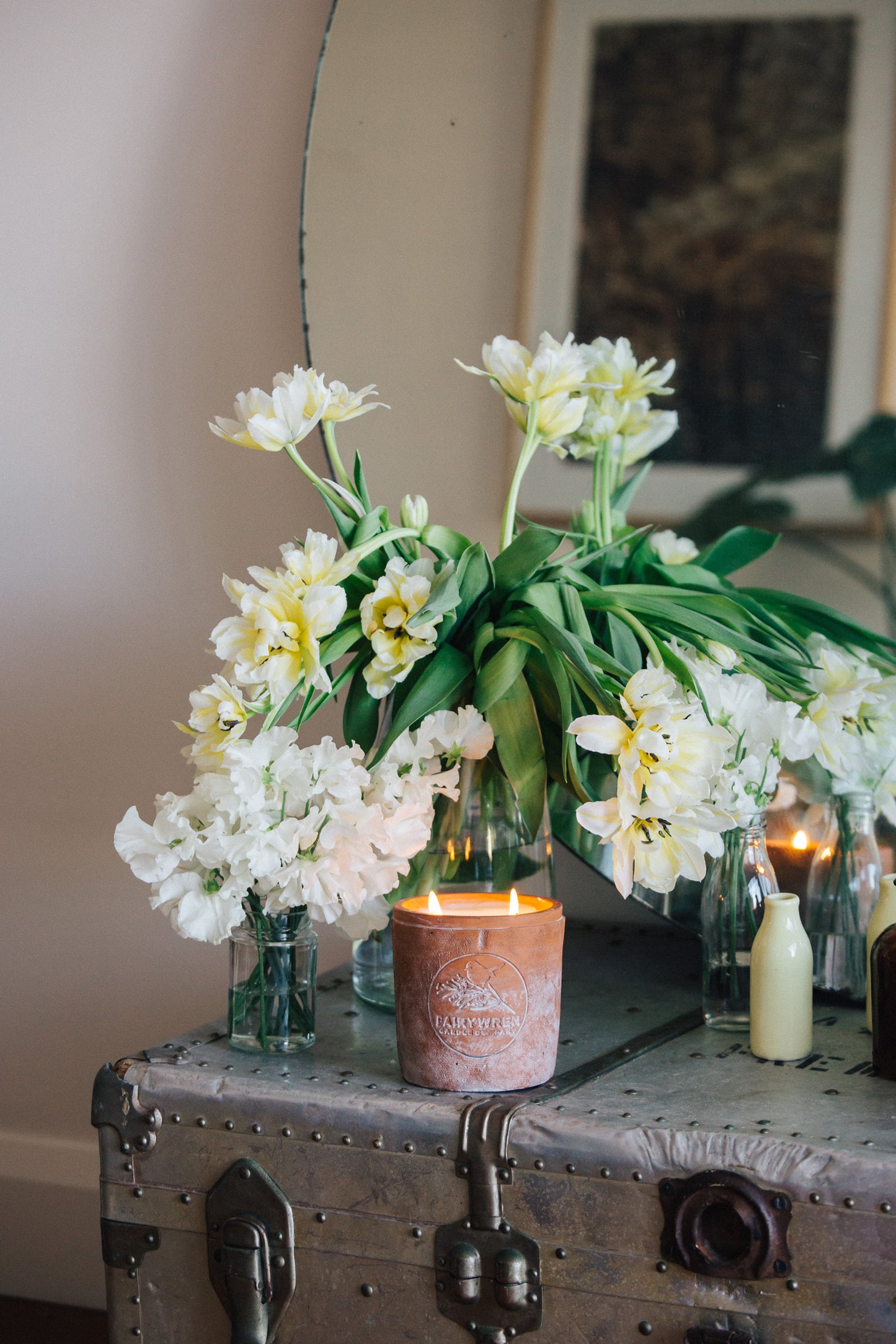 Lime & Coconut - Terracotta Candle