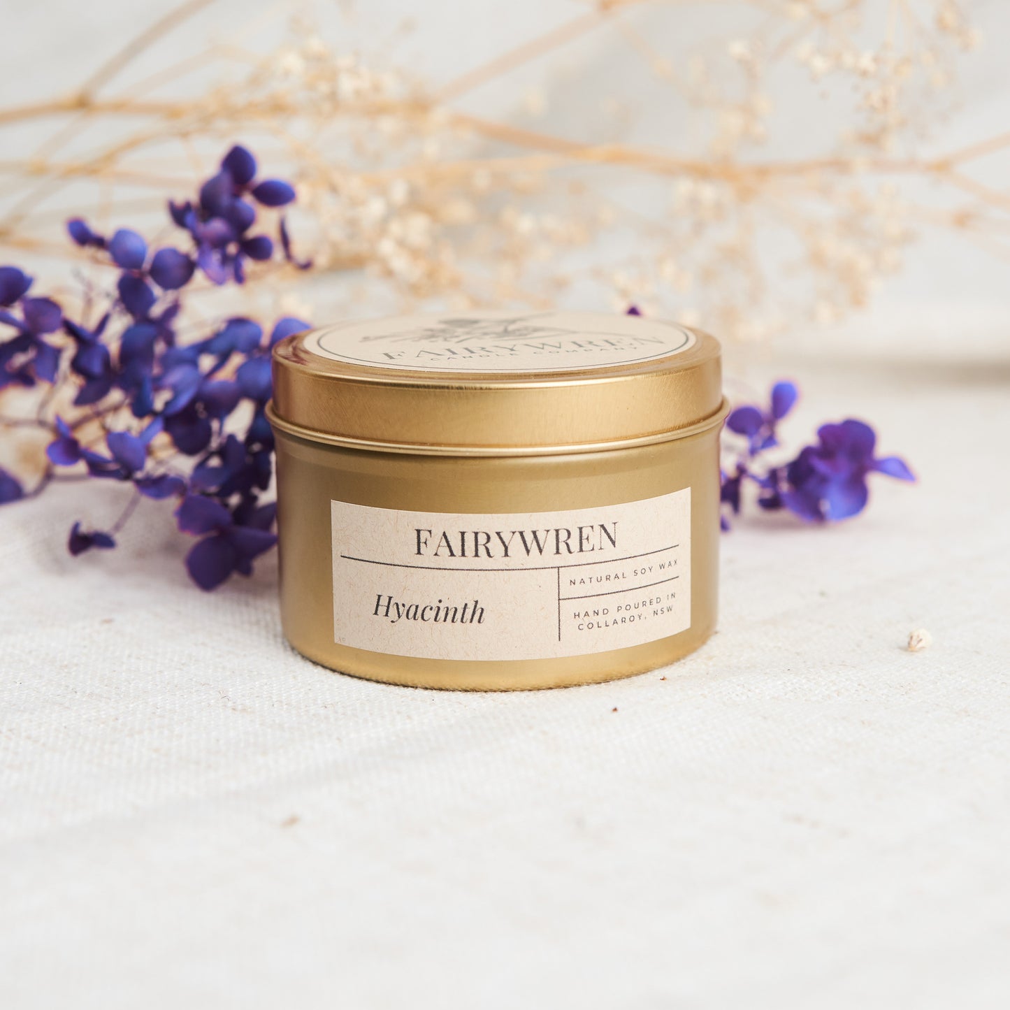 Hyacinth - Travel Tin Candle