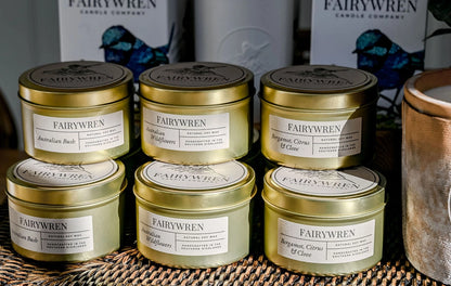 Australian Wild Flowers - Travel Tin Candle