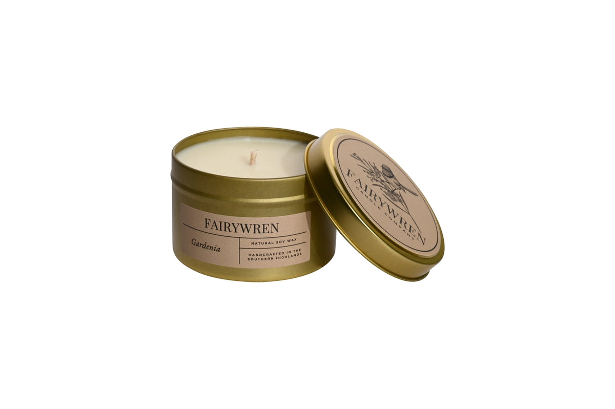 Gardenia - Travel Tin Candle