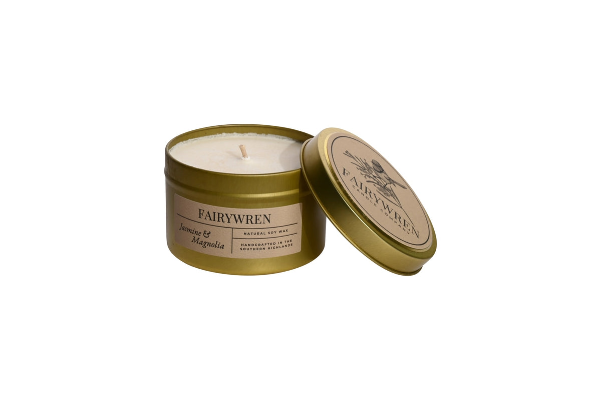 Jasmine & Magnolia - Travel Tin Candle