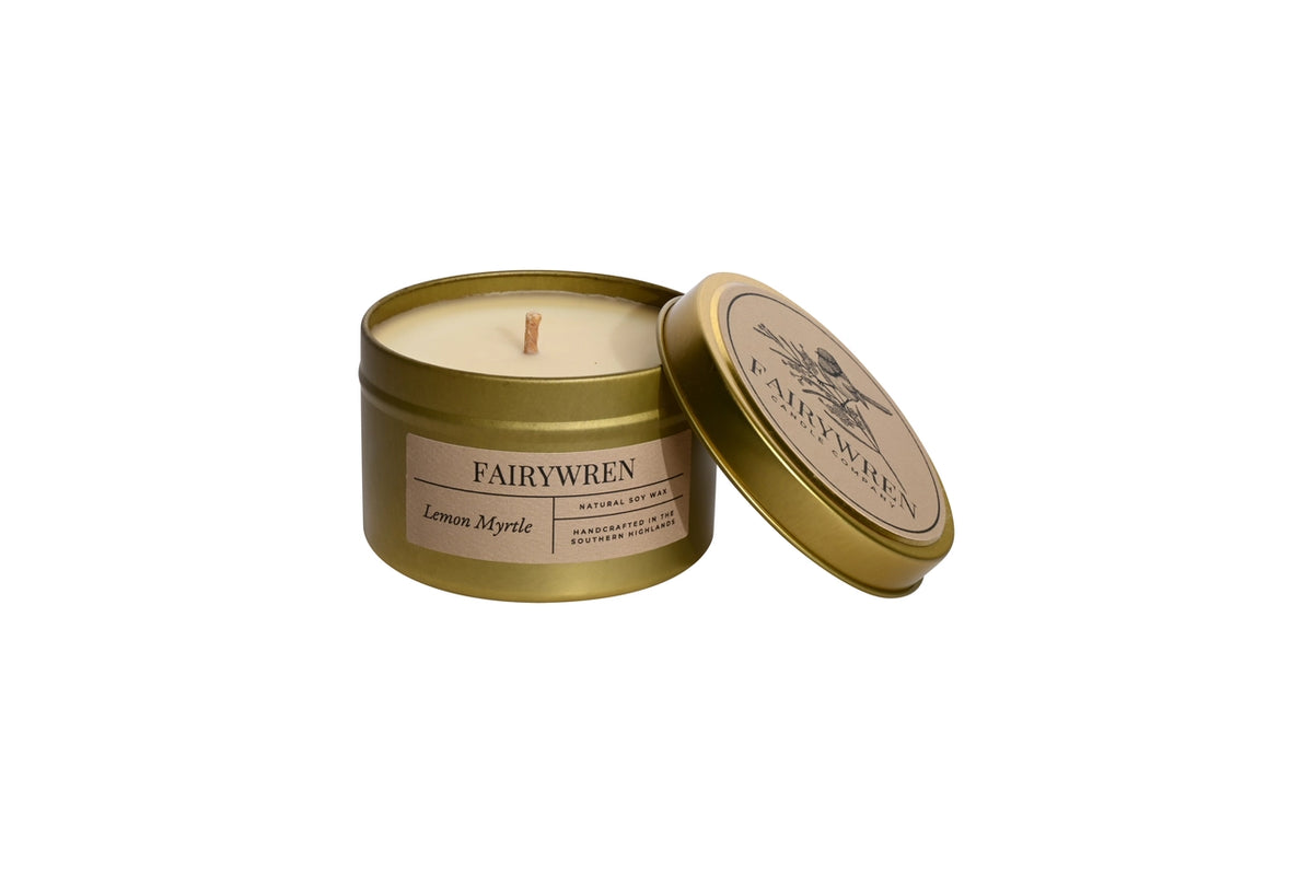 Lemon Myrtle - Travel Tin Candle