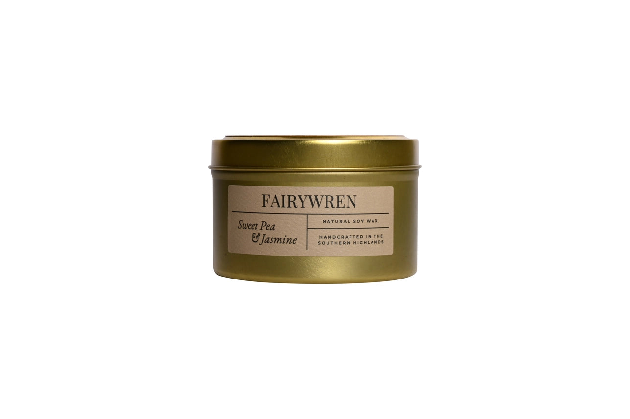 Sweet Pea & Jasmine - Travel Tin Candle