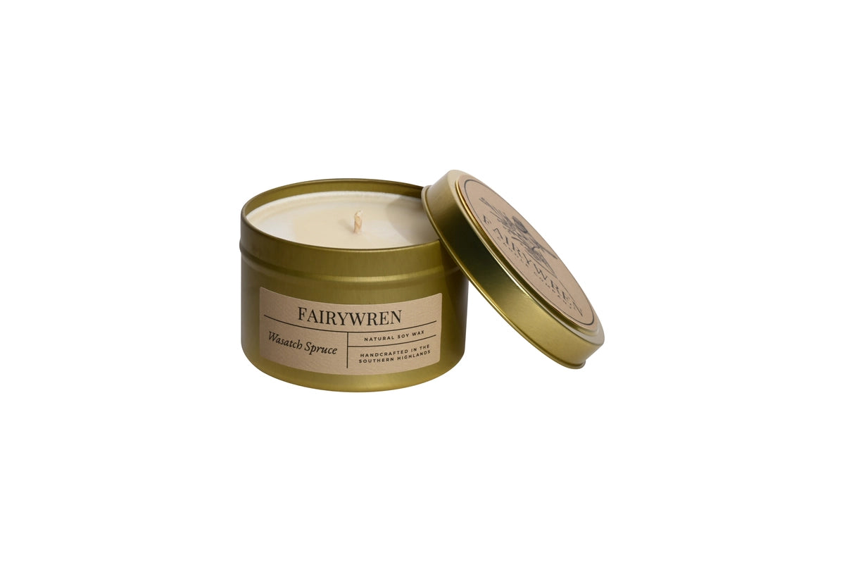 Wasatch Spruce - Travel Tin Candle